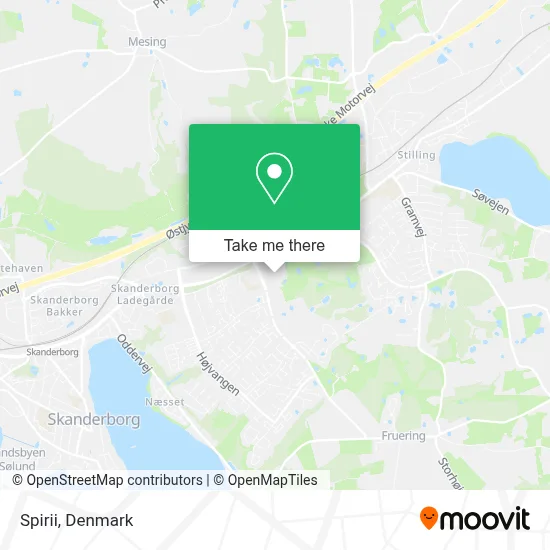 Spirii map