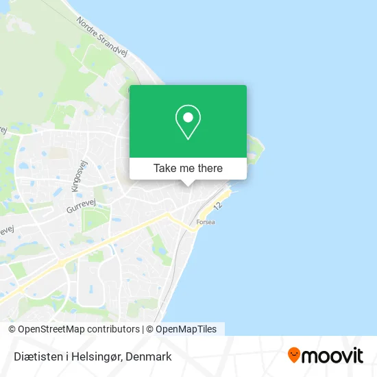 Diætisten i Helsingør map