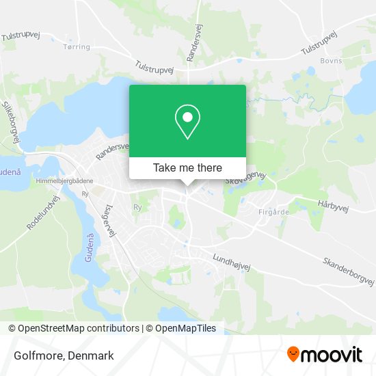 Golfmore map