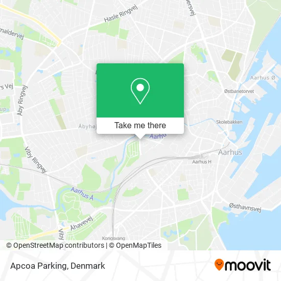 Apcoa Parking map
