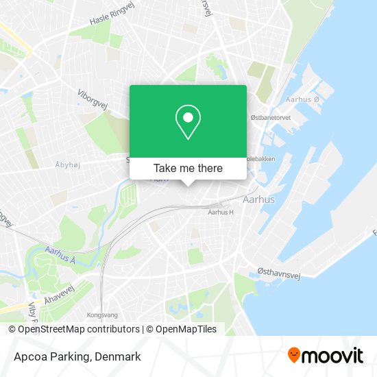 Apcoa Parking map