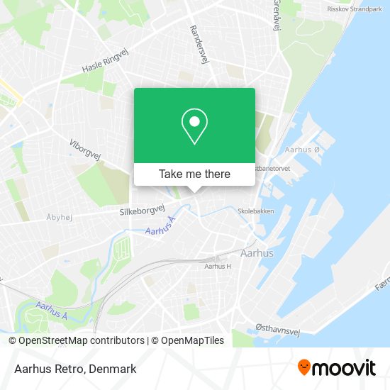 Aarhus Retro map