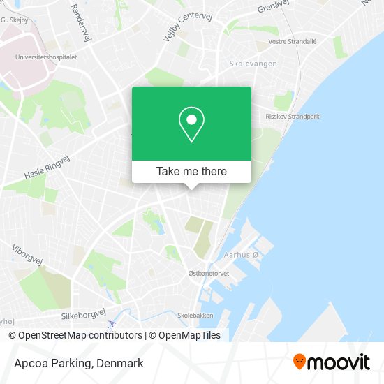 Apcoa Parking map