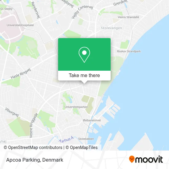 Apcoa Parking map