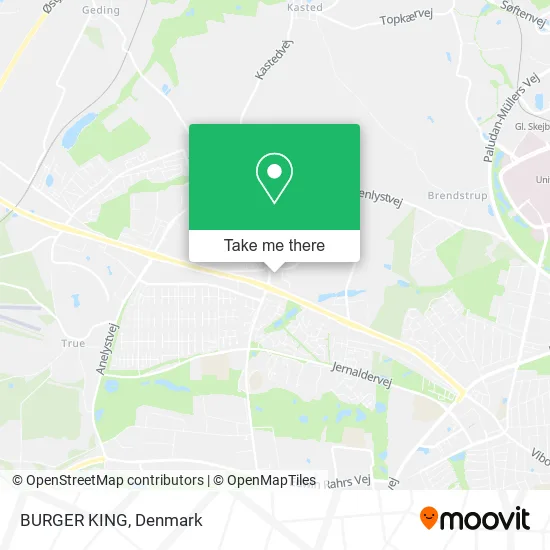 BURGER KING map
