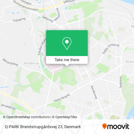 Q-PARK Brendstrupgårdsvej 23 map