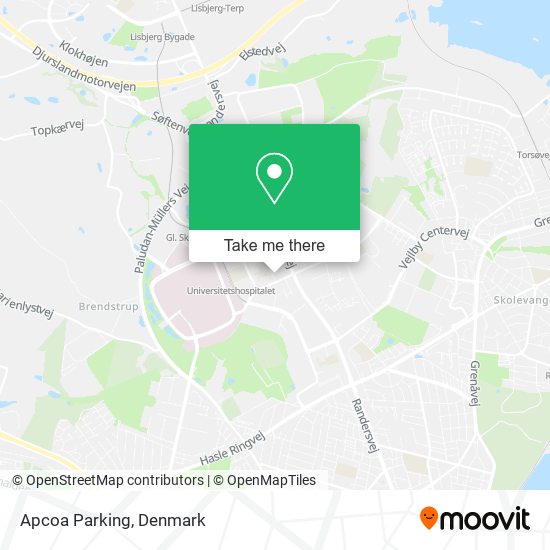 Apcoa Parking map