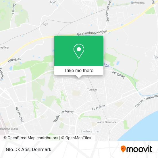 Glo.Dk Aps map