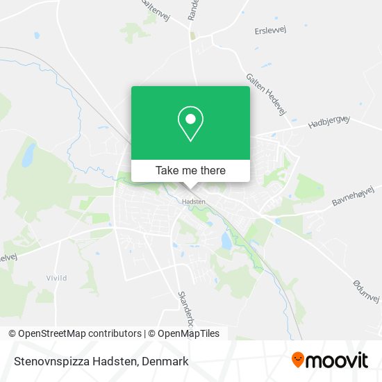 Stenovnspizza Hadsten map