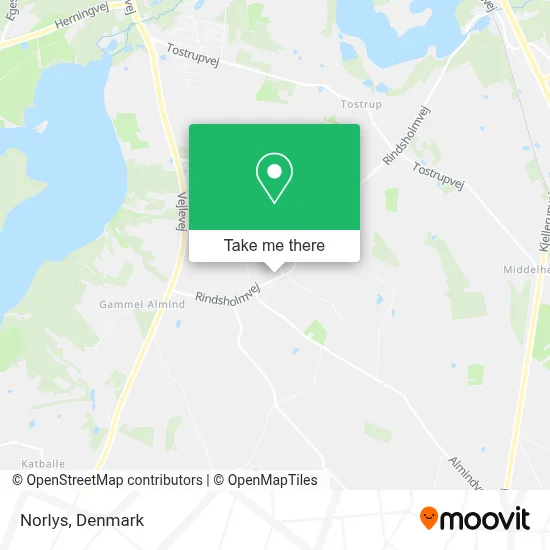 Norlys map
