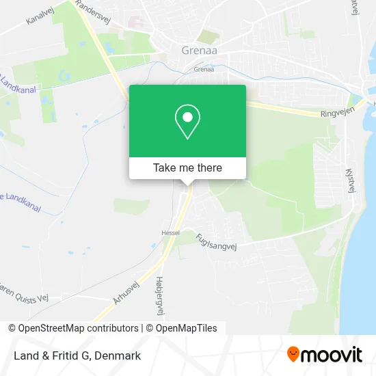 Land & Fritid G map