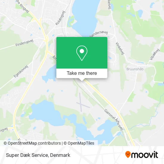 Super Dæk Service map