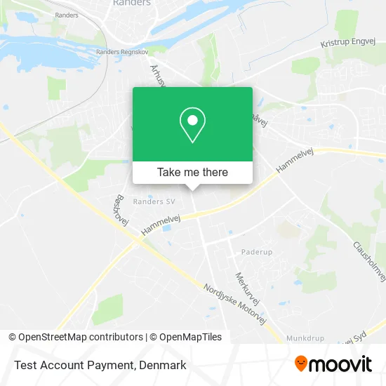 Test Account Payment map