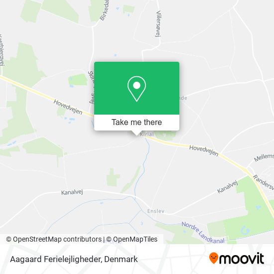 Aagaard Ferielejligheder map