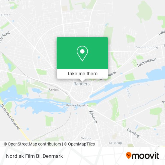 Nordisk Film Bi map
