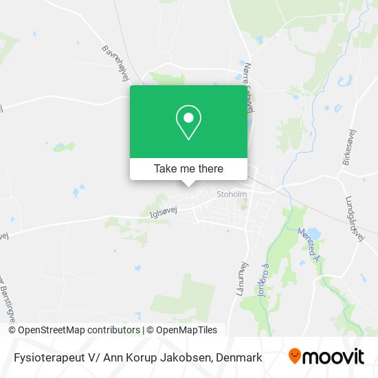 Fysioterapeut V/ Ann Korup Jakobsen map