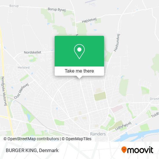 BURGER KING map