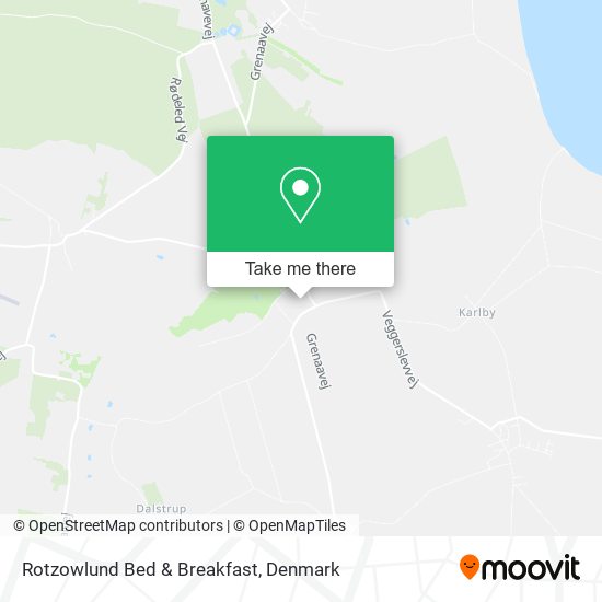 Rotzowlund Bed & Breakfast map