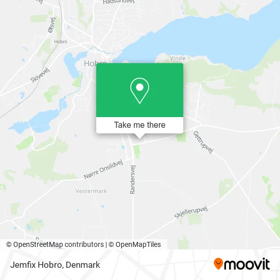 Jemfix Hobro map