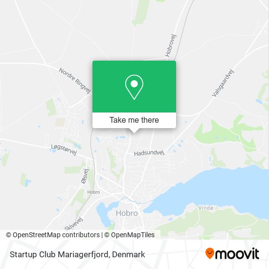 Startup Club Mariagerfjord map