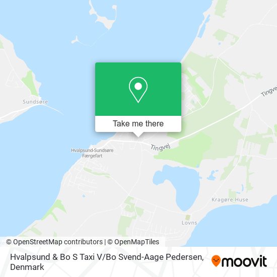 Hvalpsund & Bo S Taxi V / Bo Svend-Aage Pedersen map