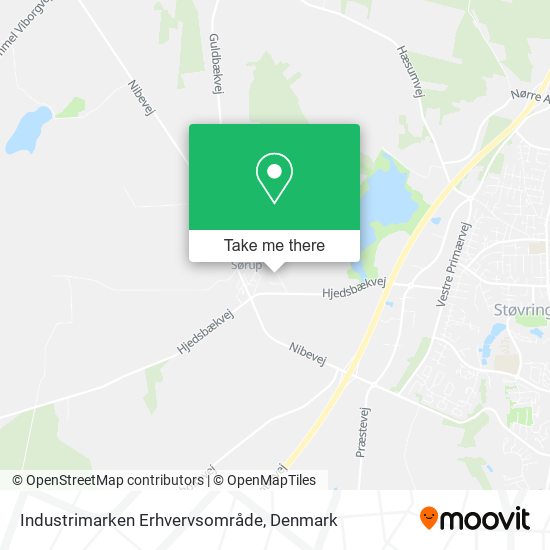 Industrimarken Erhvervsområde map