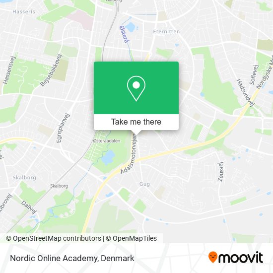 Nordic Online Academy map