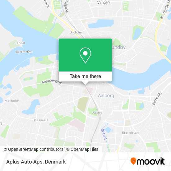 Aplus Auto Aps map