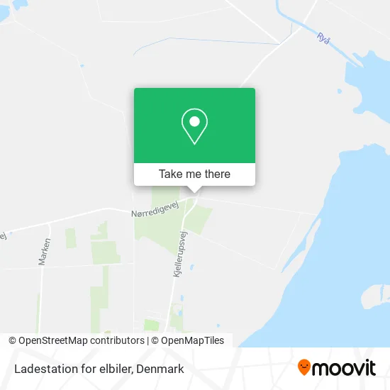 Ladestation for elbiler map