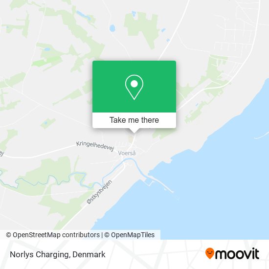 Norlys Charging map
