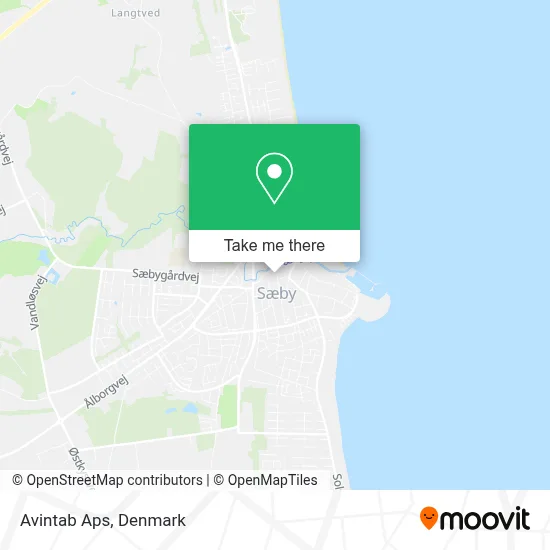 Avintab Aps map