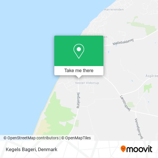 Kegels Bageri map