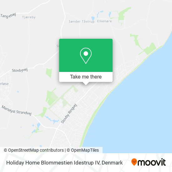 Holiday Home Blommestien Idestrup IV map