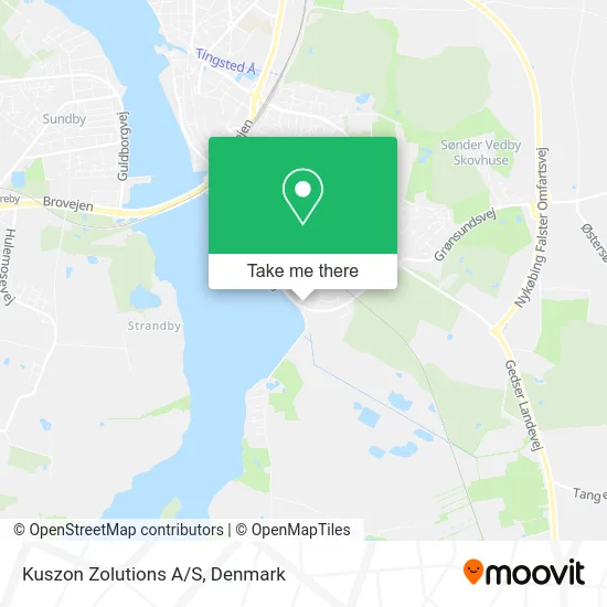 Kuszon Zolutions A/S map