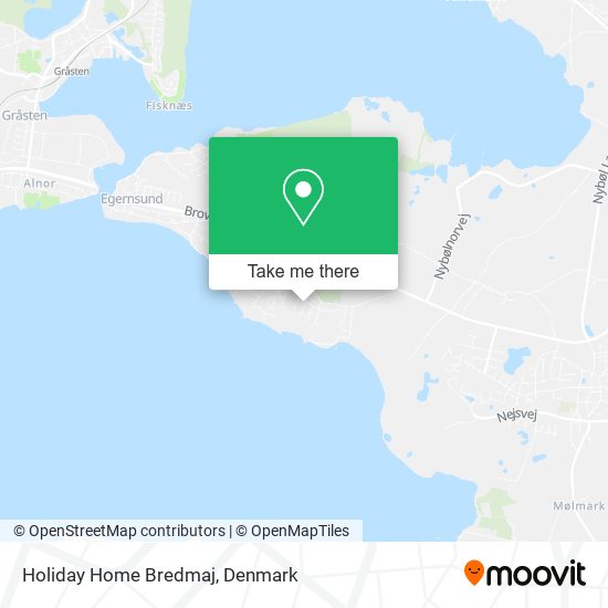 Holiday Home Bredmaj map