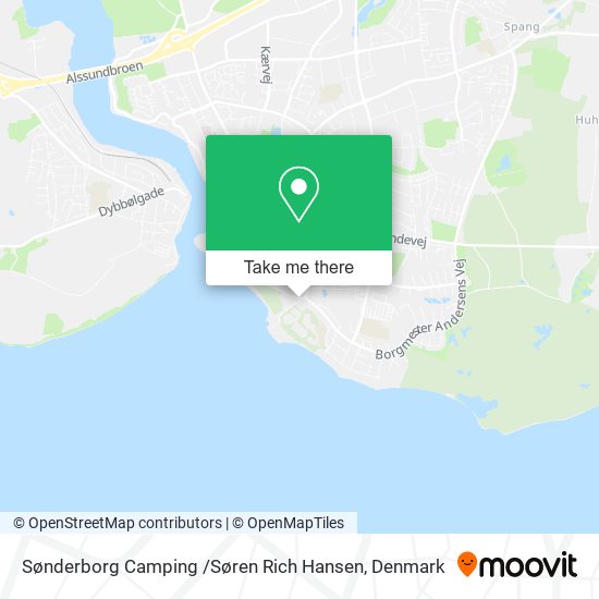 Sønderborg Camping /Søren Rich Hansen map