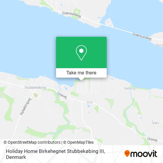 Holiday Home Birkehegnet Stubbekøbing III map