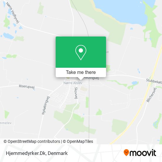 Hjemmedyrker.Dk map