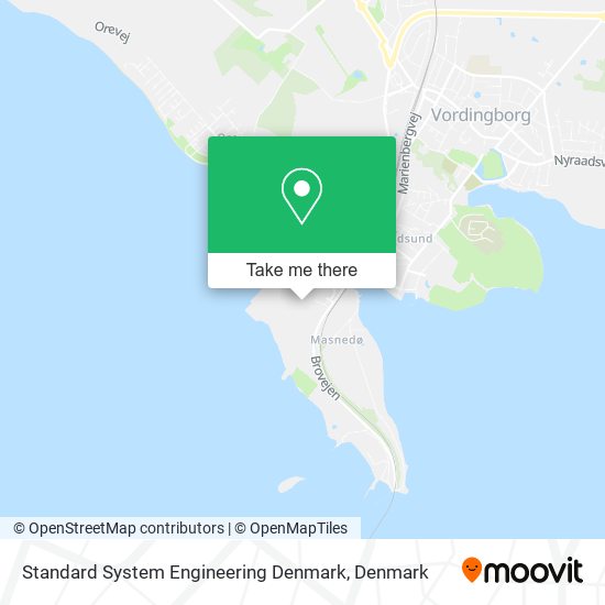 Standard System Engineering Denmark map