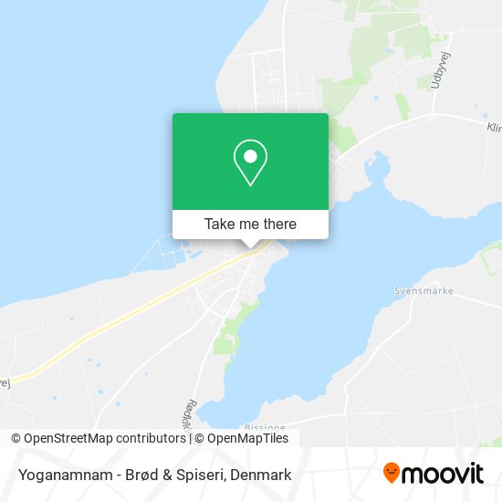 Yoganamnam - Brød & Spiseri map