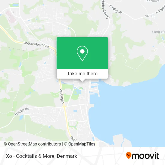 Xo - Cocktails & More map