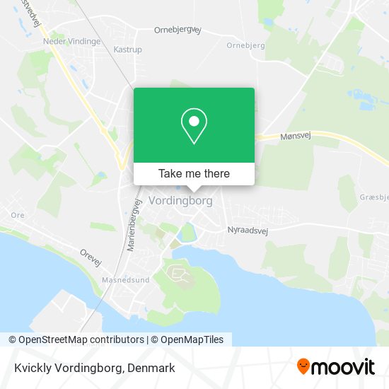 Kvickly Vordingborg map