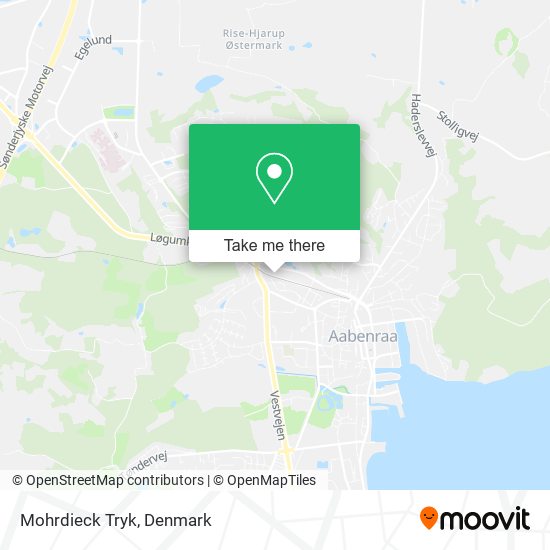 Mohrdieck Tryk map