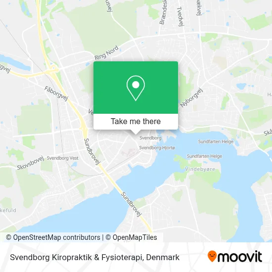 Svendborg Kiropraktik & Fysioterapi map