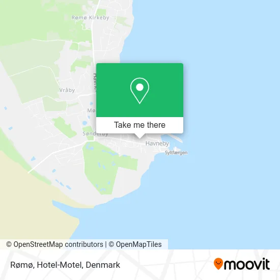 Rømø, Hotel-Motel map