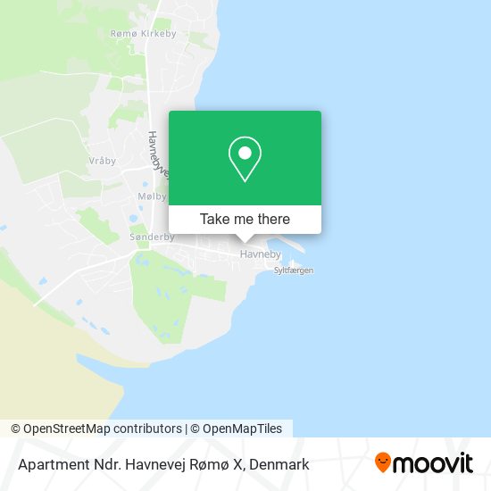 Apartment Ndr. Havnevej Rømø X map