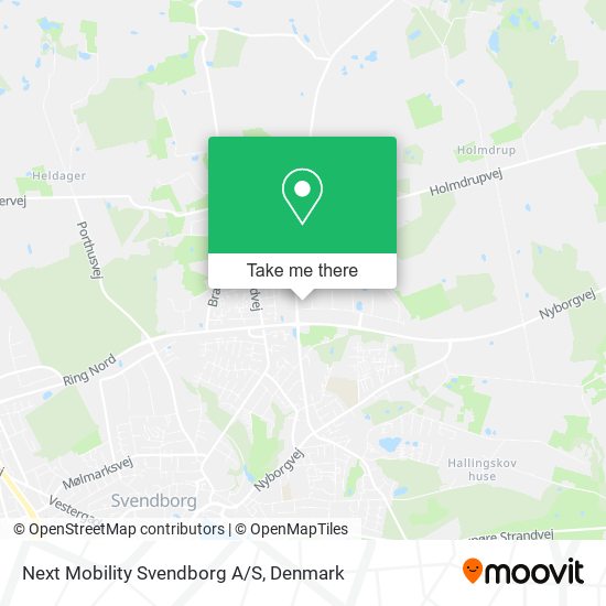 Next Mobility Svendborg A/S map