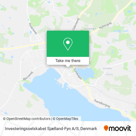 Investeringsselskabet Sjælland-Fyn A / S map