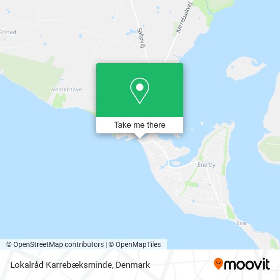 Lokalråd Karrebæksminde map