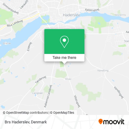 Brs Haderslev map